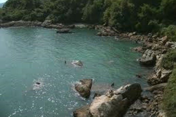 Playa de los frailes. La baie des cochons.