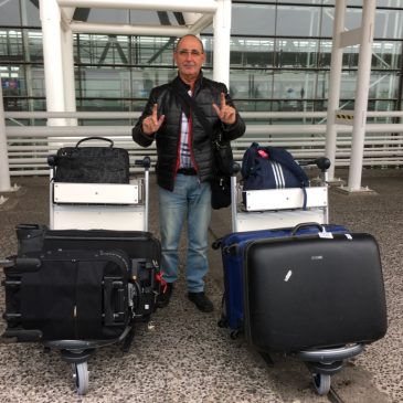 16 04 2016 – FIN DEL VIAJE – SALIDA HACIA MADRID – LE 16 04 2016 C’EST LA FIN DU TOUR DU MONDE – ON PART VERS MADRID