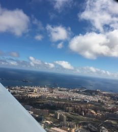 Vista de playa del Inglés / Une vue de playa del inglés. Le grand Sud de Maspalomas