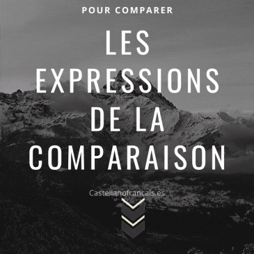 LES EXPRESSIONS DE LA COMPARAISON – I –