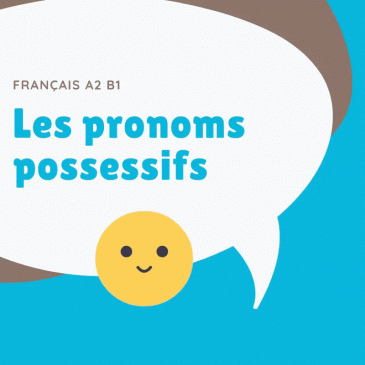 LES PRONOMS POSSESSIFS